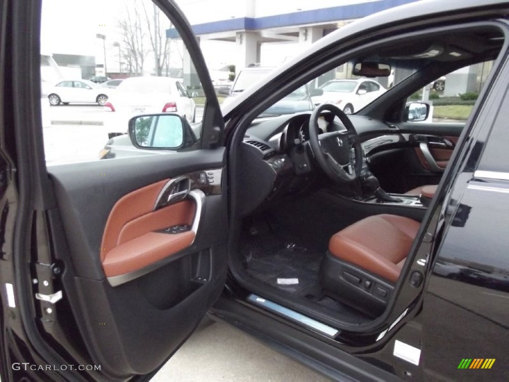 Umber Interior 2013 Acura MDX SH-AWD Advance Photo #75101338