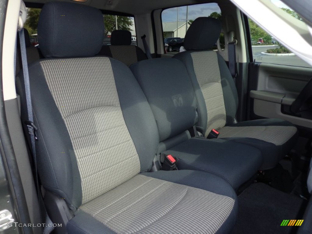 2010 Ram 1500 Big Horn Crew Cab - Mineral Gray Metallic / Dark Slate/Medium Graystone photo #12