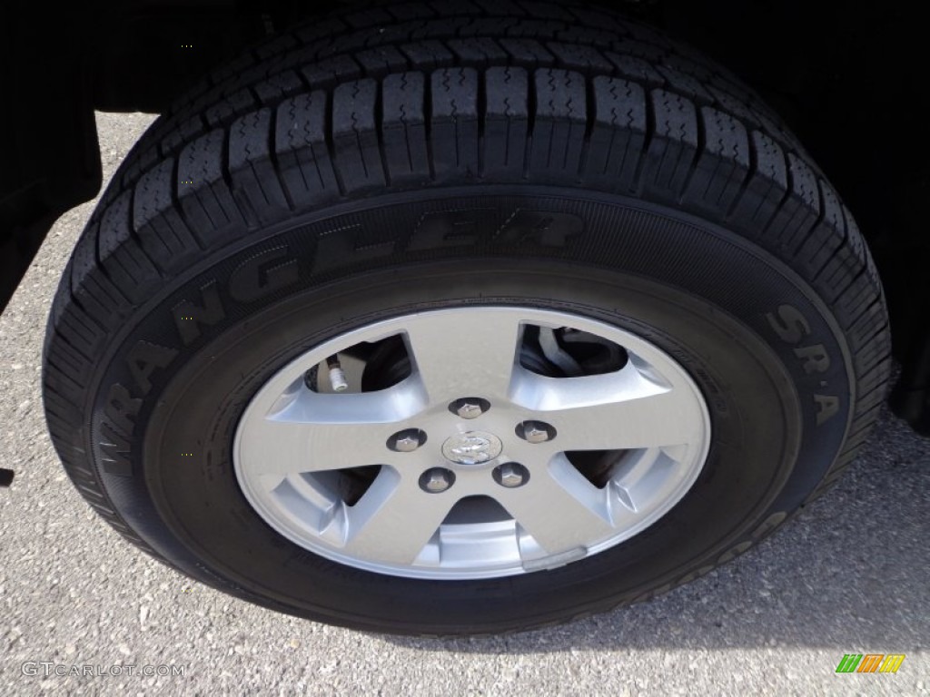 2011 Ram 1500 SLT Quad Cab 4x4 - Brilliant Black Crystal Pearl / Dark Slate Gray/Medium Graystone photo #14