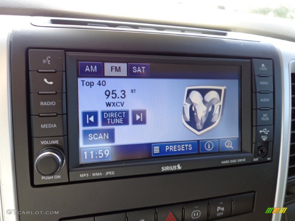 2011 Ram 1500 SLT Quad Cab 4x4 - Brilliant Black Crystal Pearl / Dark Slate Gray/Medium Graystone photo #20