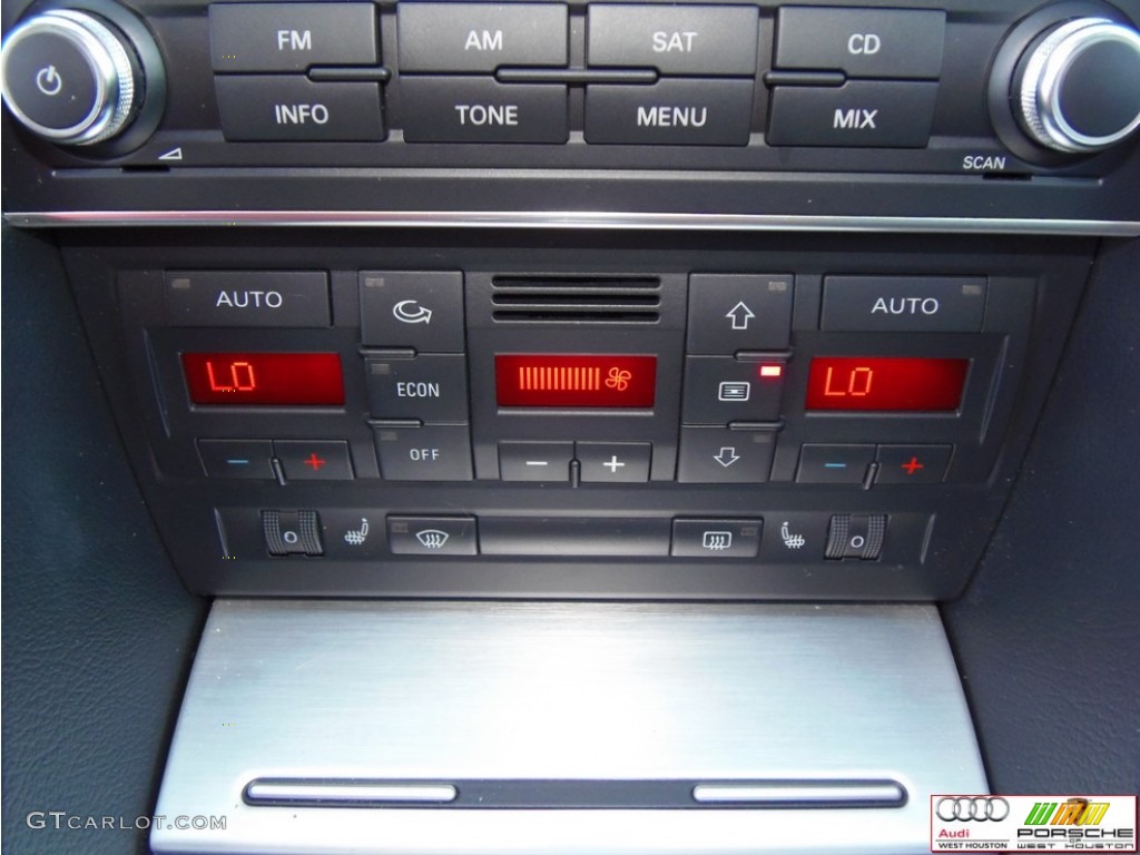 2008 A4 2.0T quattro S-Line Sedan - Light Silver Metallic / Black photo #9