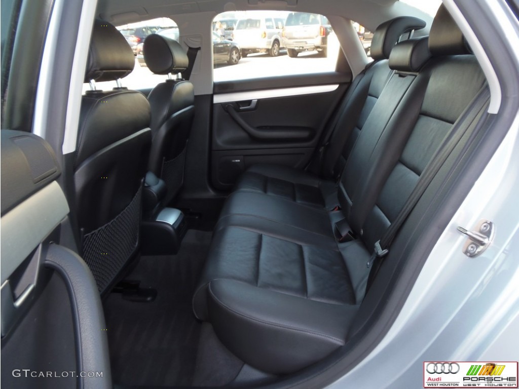 2008 A4 2.0T quattro S-Line Sedan - Light Silver Metallic / Black photo #13