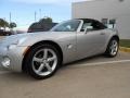 2009 Cool Silver Pontiac Solstice Roadster  photo #3