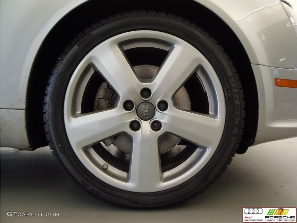 2008 A4 2.0T quattro S-Line Sedan - Light Silver Metallic / Black photo #32