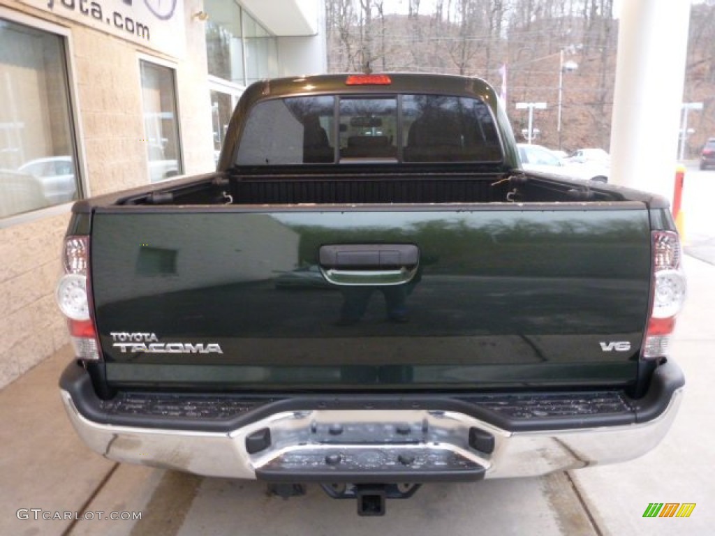 2013 Tacoma V6 Limited Double Cab 4x4 - Spruce Green Mica / Graphite photo #3