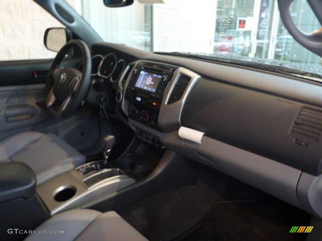 2013 Tacoma V6 Limited Double Cab 4x4 - Spruce Green Mica / Graphite photo #10