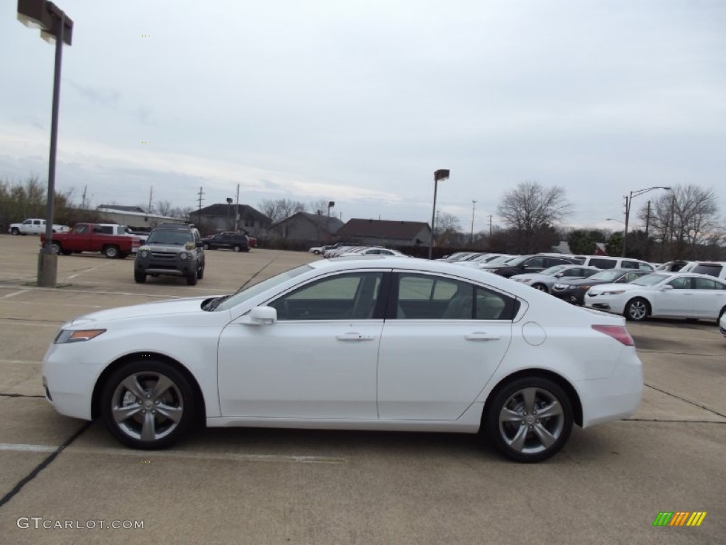 Bellanova White Pearl 2013 Acura TL Advance Exterior Photo #75103994
