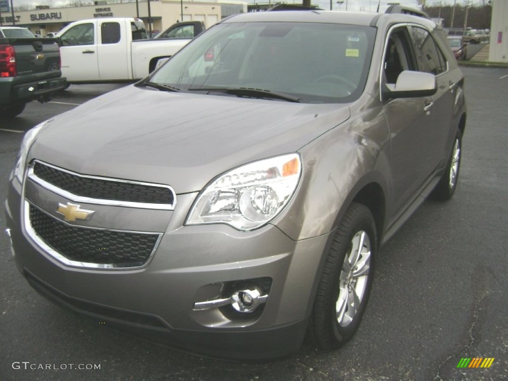 2012 Equinox LT - Mocha Steel Metallic / Jet Black photo #1