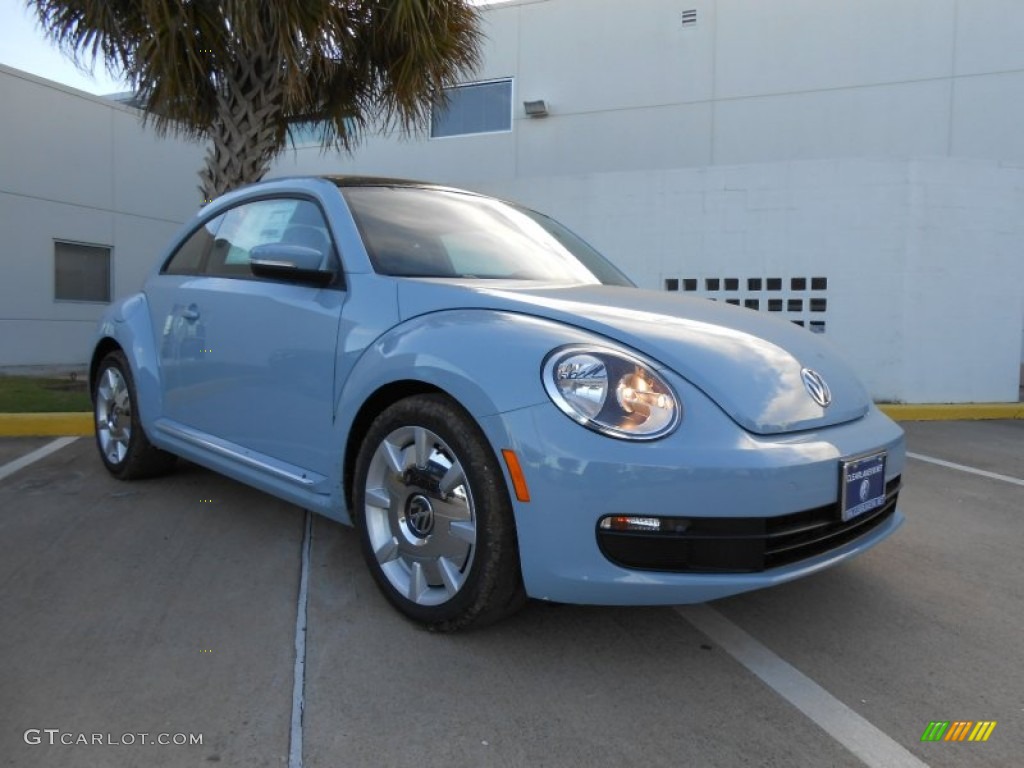 Denim Blue 2013 Volkswagen Beetle 2.5L Exterior Photo #75104223