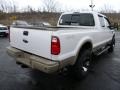 2010 White Platinum Tri-Coat Ford F250 Super Duty King Ranch Crew Cab 4x4  photo #2