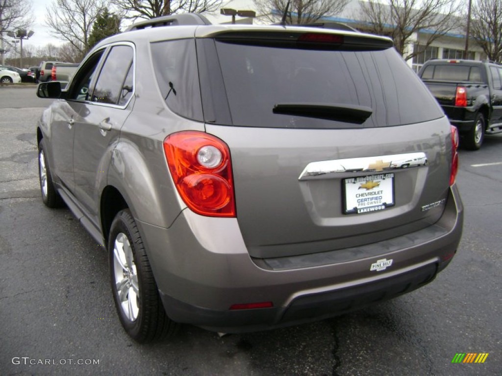 2012 Equinox LT - Mocha Steel Metallic / Jet Black photo #6