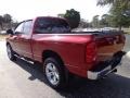 2008 Inferno Red Crystal Pearl Dodge Ram 1500 ST Quad Cab 4x4  photo #3