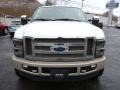 2010 White Platinum Tri-Coat Ford F250 Super Duty King Ranch Crew Cab 4x4  photo #6