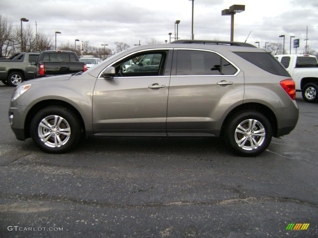 2012 Equinox LT - Mocha Steel Metallic / Jet Black photo #9