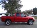 2008 Inferno Red Crystal Pearl Dodge Ram 1500 ST Quad Cab 4x4  photo #9