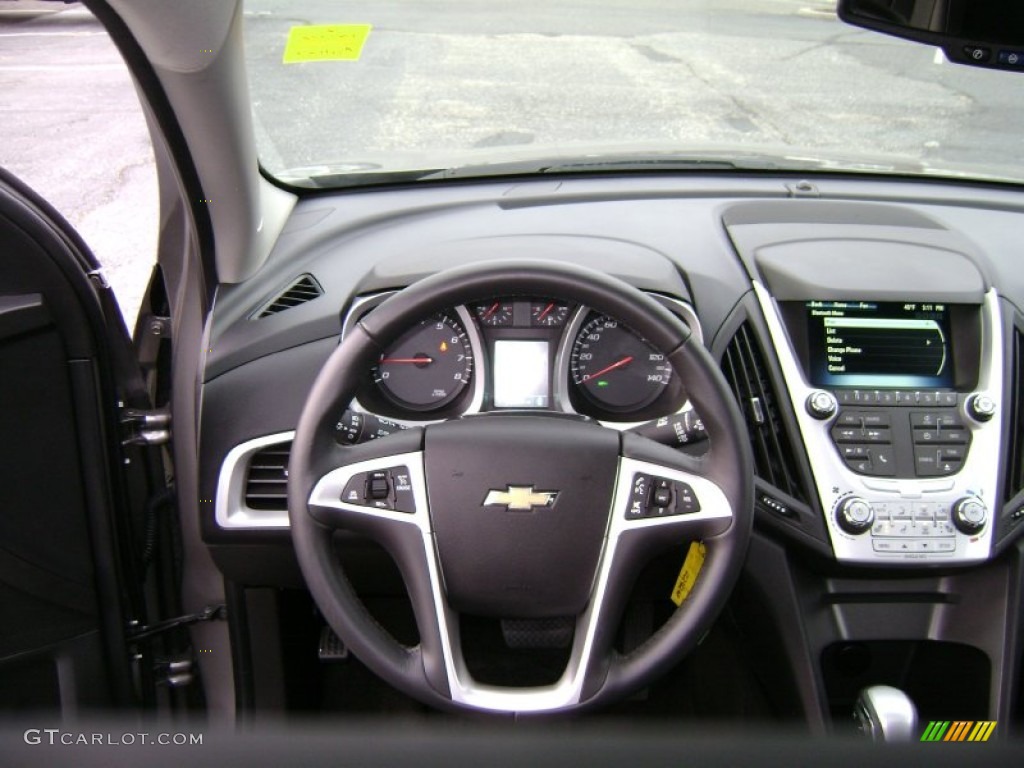 2012 Equinox LT - Mocha Steel Metallic / Jet Black photo #13