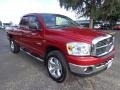 2008 Inferno Red Crystal Pearl Dodge Ram 1500 ST Quad Cab 4x4  photo #10