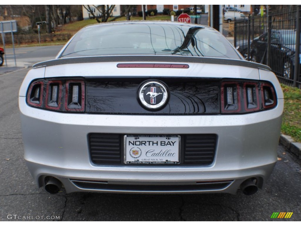 2013 Mustang V6 Premium Coupe - Ingot Silver Metallic / Charcoal Black photo #5