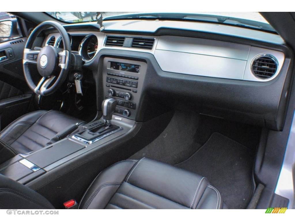 2013 Mustang V6 Premium Coupe - Ingot Silver Metallic / Charcoal Black photo #11