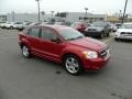 2007 Inferno Red Crystal Pearl Dodge Caliber R/T  photo #7