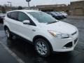 2013 White Platinum Metallic Tri-Coat Ford Escape SEL 2.0L EcoBoost 4WD  photo #1