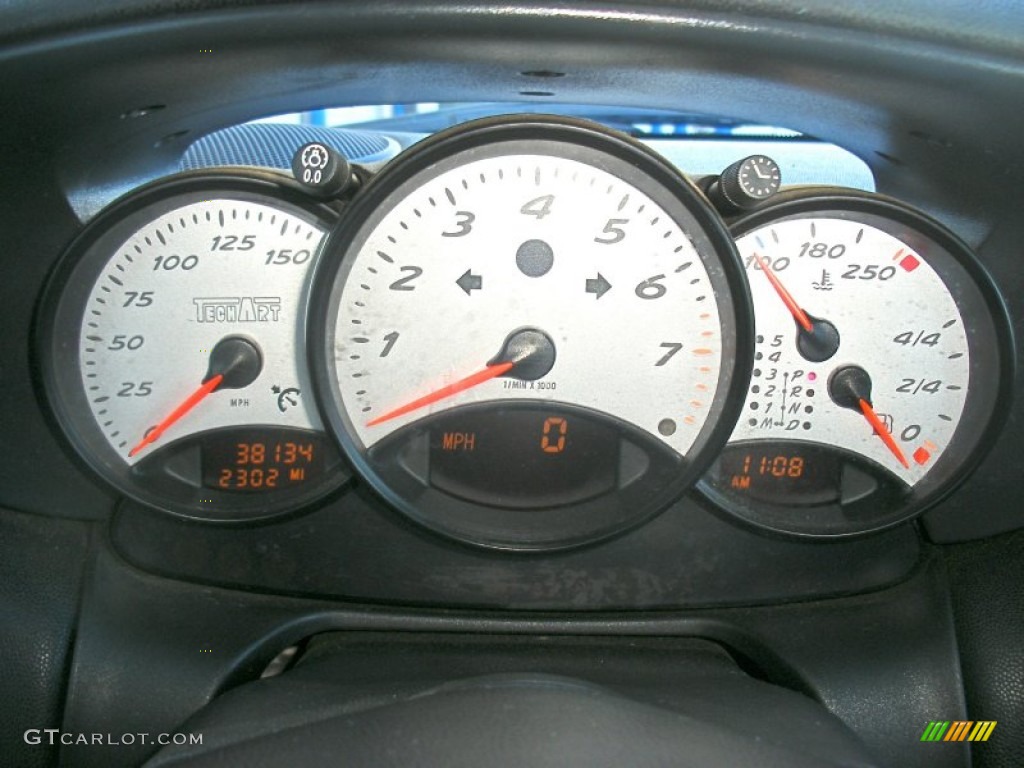 1999 Porsche Boxster Standard Boxster Model Gauges Photo #75105984