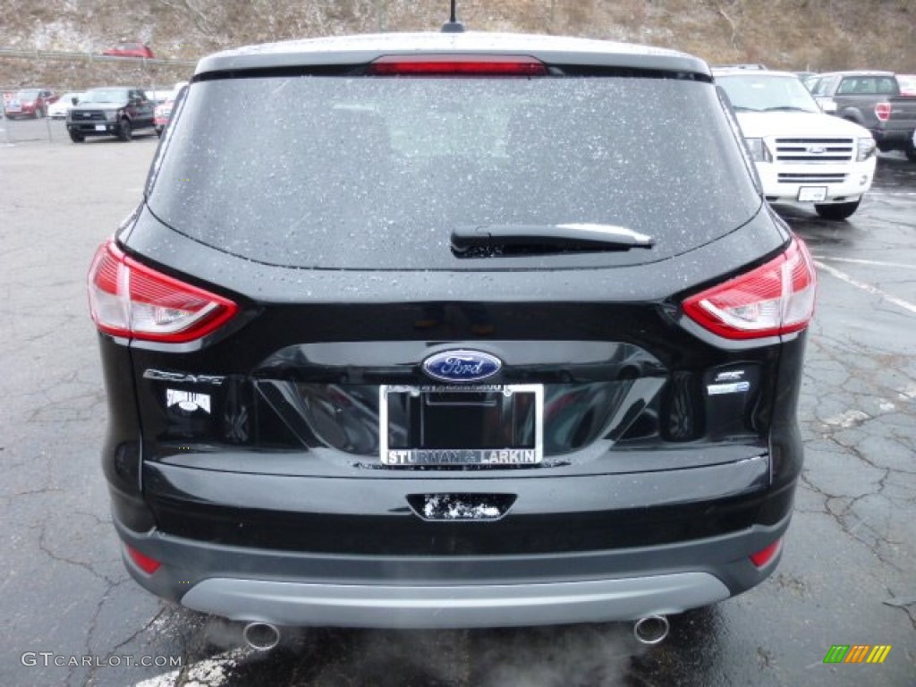 2013 Escape SE 1.6L EcoBoost 4WD - Tuxedo Black Metallic / Charcoal Black photo #3