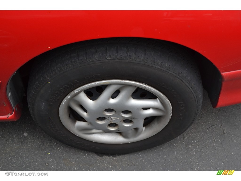 1999 Sunfire SE Coupe - Bright Red / Graphite photo #3