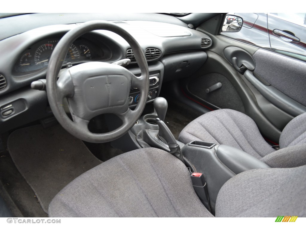Graphite Interior 1999 Pontiac Sunfire SE Coupe Photo #75107022