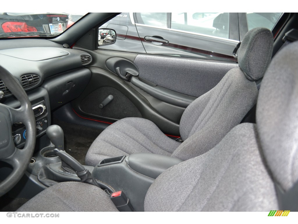 Graphite Interior 1999 Pontiac Sunfire SE Coupe Photo #75107061