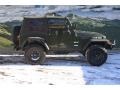 2005 Moss Green Pearlcoat Jeep Wrangler Willys Edition 4x4  photo #2
