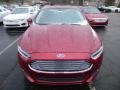 2013 Ruby Red Metallic Ford Fusion Hybrid SE  photo #6