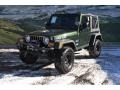 Moss Green Pearlcoat 2005 Jeep Wrangler Willys Edition 4x4 Exterior