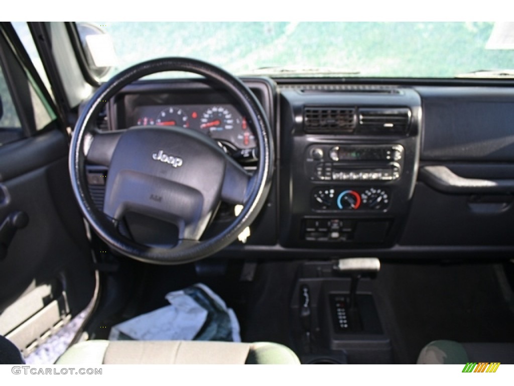 2005 Wrangler Willys Edition 4x4 - Moss Green Pearlcoat / Camouflage photo #10