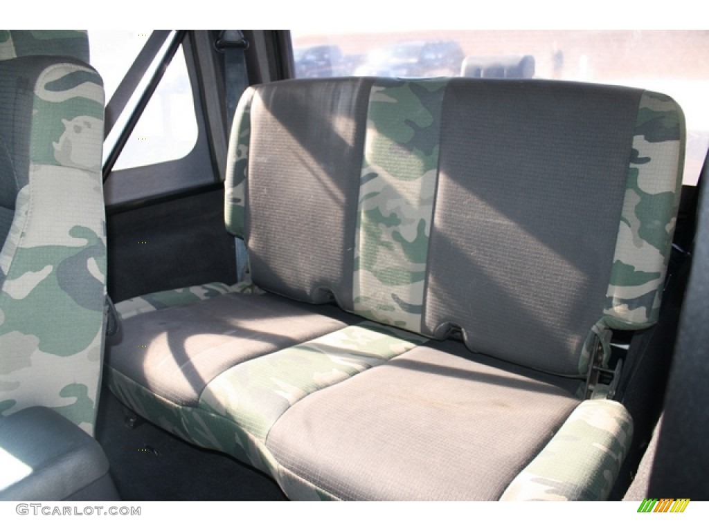 2005 Jeep Wrangler Willys Edition 4x4 Rear Seat Photo #75107668