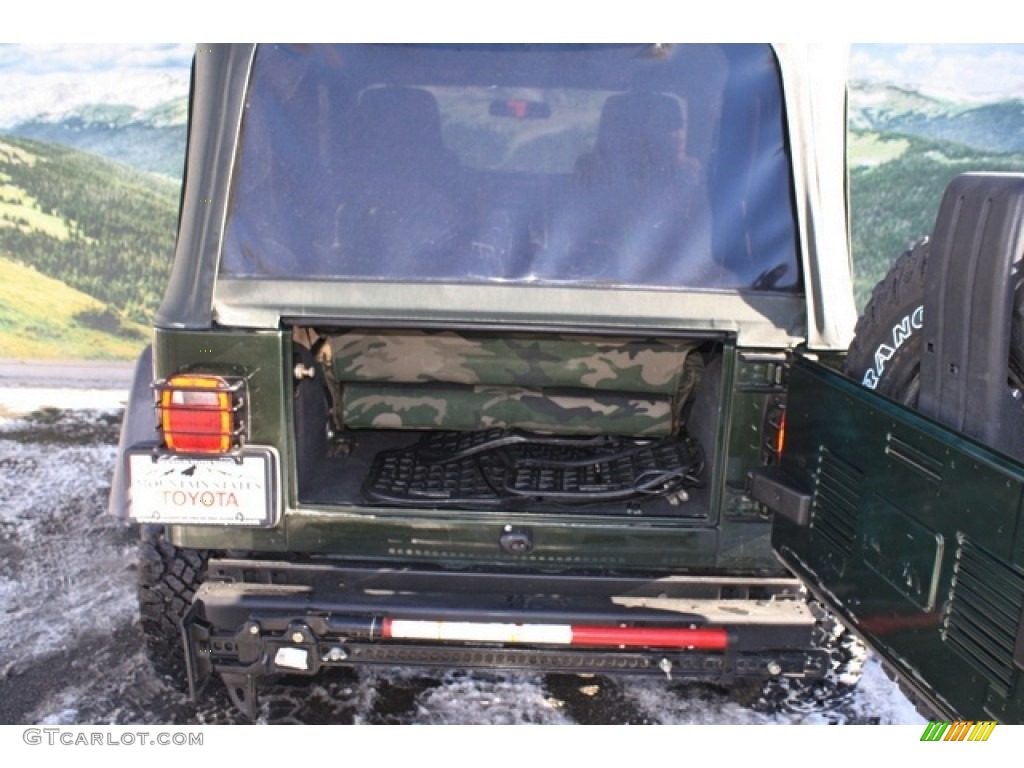 2005 Wrangler Willys Edition 4x4 - Moss Green Pearlcoat / Camouflage photo #17