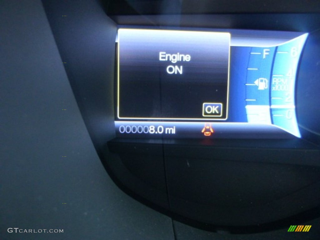 2013 Fusion Titanium AWD - Ruby Red Metallic / Charcoal Black photo #14