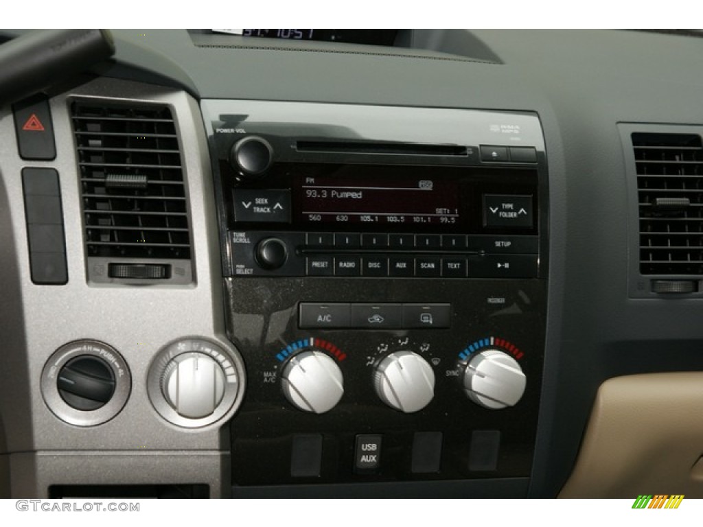 2013 Tundra Double Cab 4x4 - Black / Sand Beige photo #6