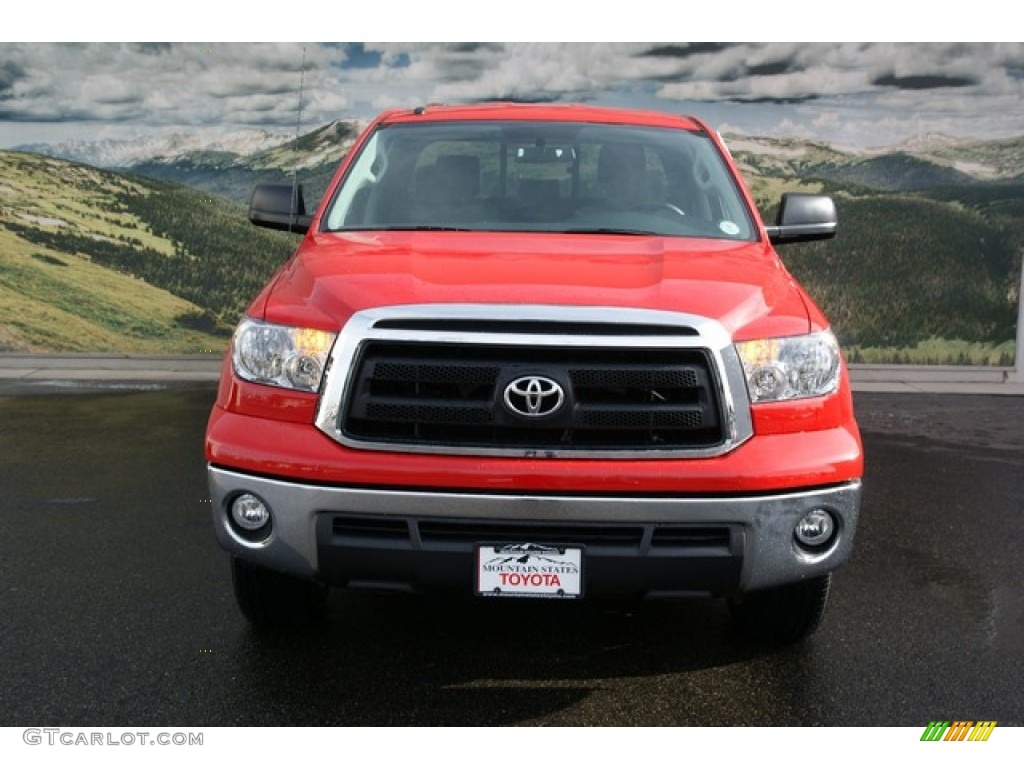 2013 Tundra Double Cab 4x4 - Radiant Red / Graphite photo #3
