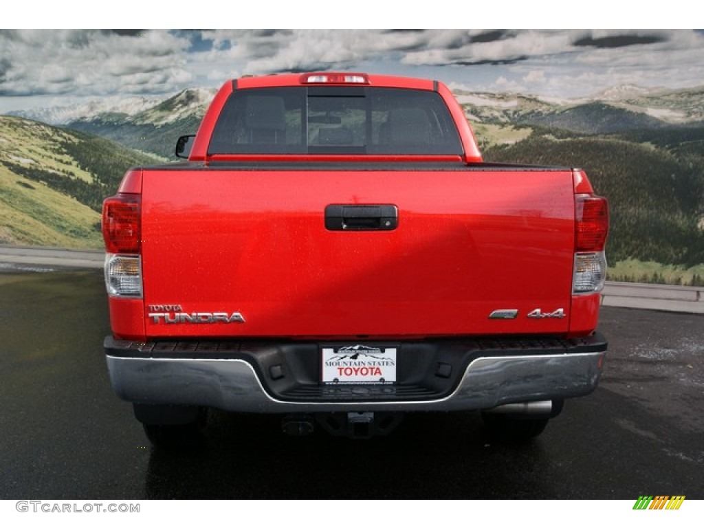 2013 Tundra Double Cab 4x4 - Radiant Red / Graphite photo #4