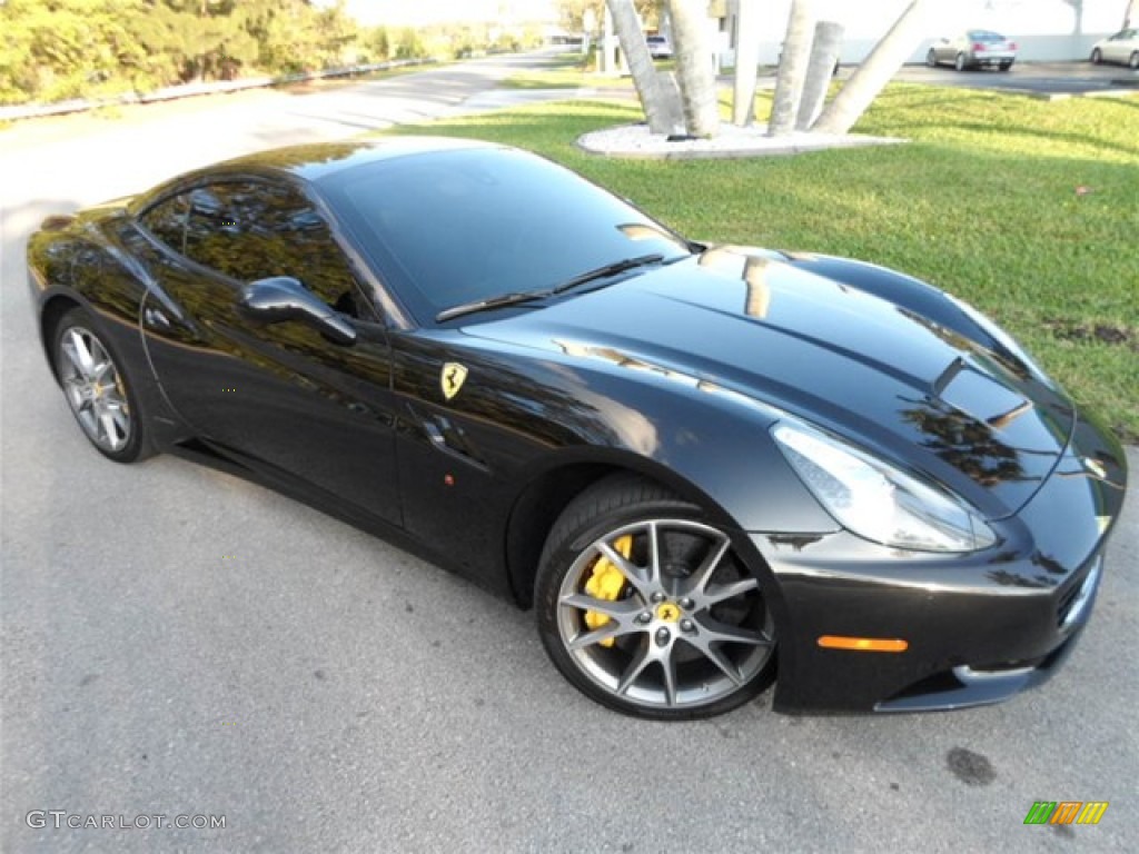Nero Daytona (Black Metallic) 2009 Ferrari California Standard California Model Exterior Photo #75109220