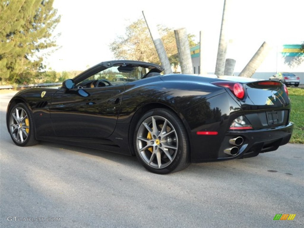 Nero Daytona (Black Metallic) 2009 Ferrari California Standard California Model Exterior Photo #75109470