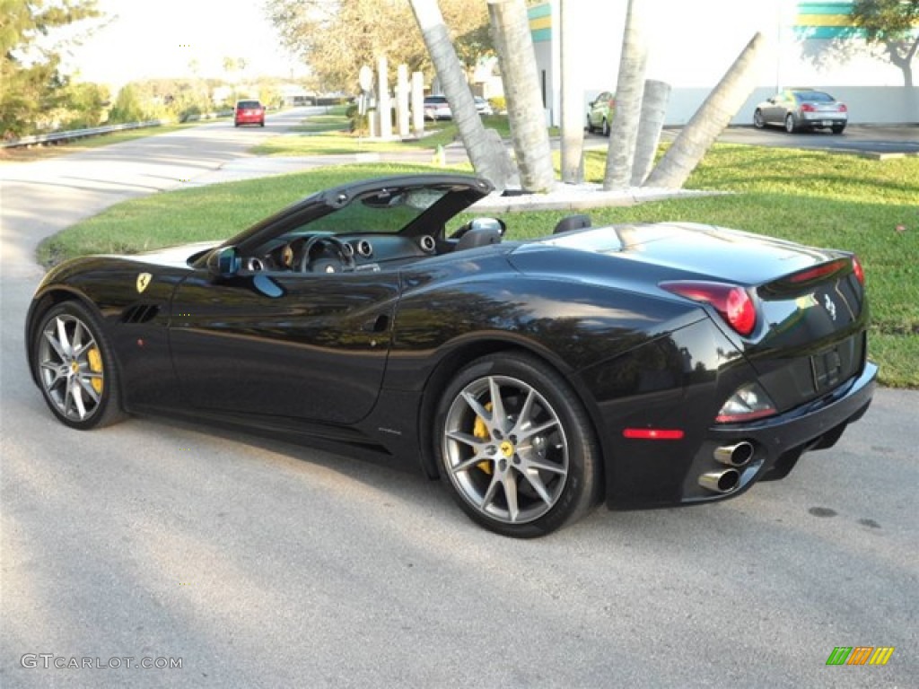 Nero Daytona (Black Metallic) 2009 Ferrari California Standard California Model Exterior Photo #75109485