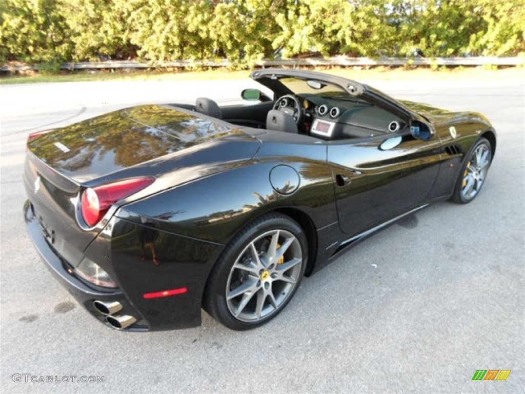 Nero Daytona (Black Metallic) 2009 Ferrari California Standard California Model Exterior Photo #75109650