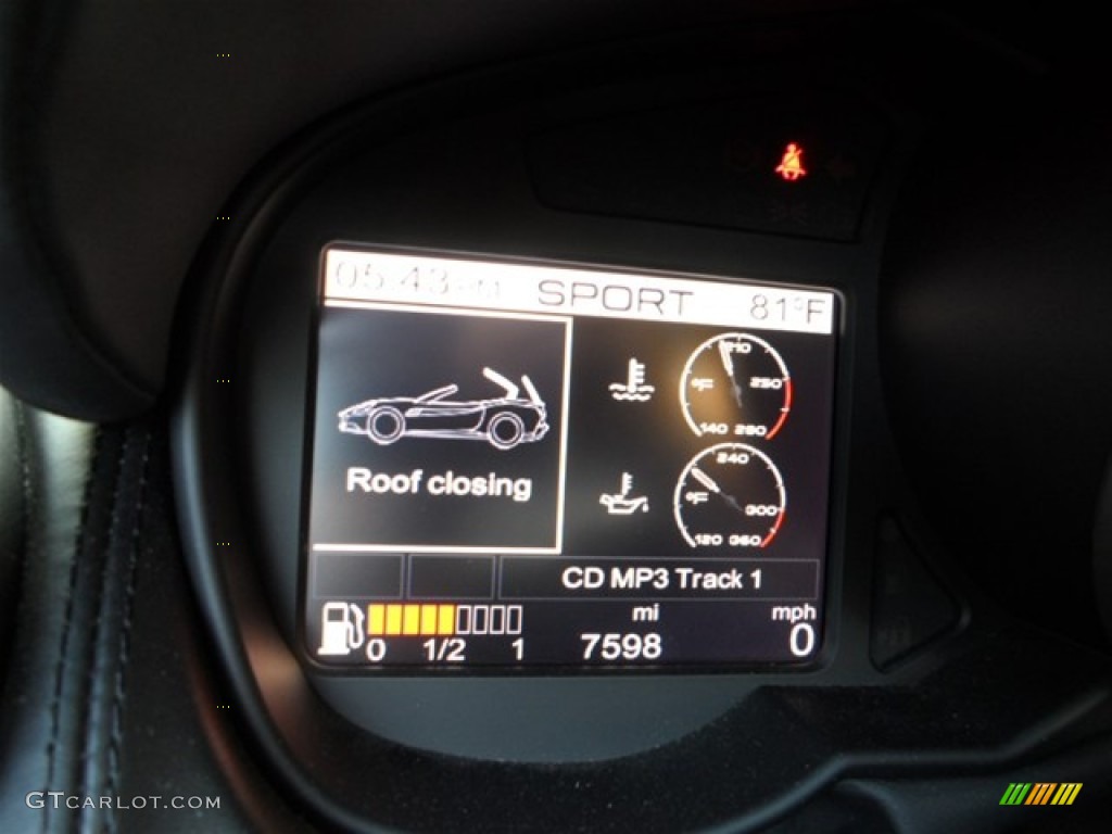 2009 Ferrari California Standard California Model Gauges Photo #75109752