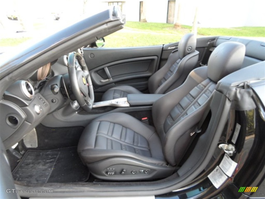 Black Interior 2009 Ferrari California Standard California Model Photo #75109800