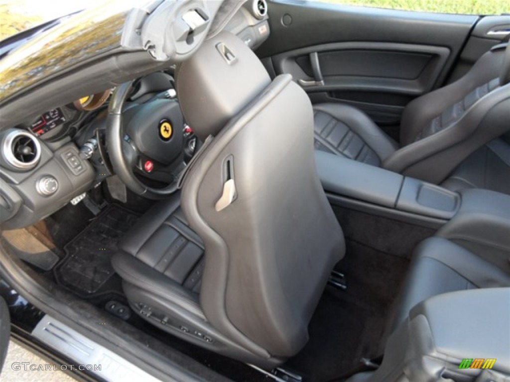 Black Interior 2009 Ferrari California Standard California Model Photo #75109911