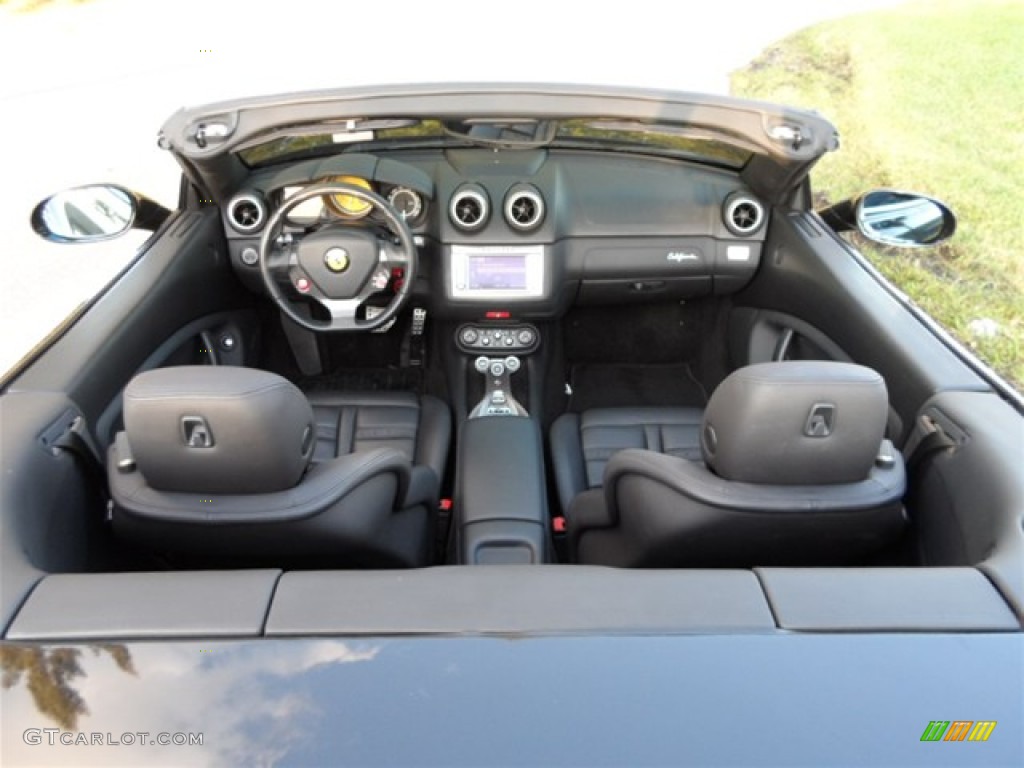 Black Interior 2009 Ferrari California Standard California Model Photo #75109944