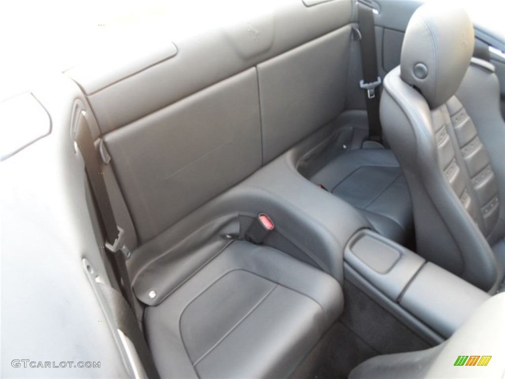 2009 Ferrari California Standard California Model Rear Seat Photo #75110052