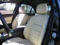 2008 Mercedes-Benz C Black/Sahara Beige Interior Front Seat Photo